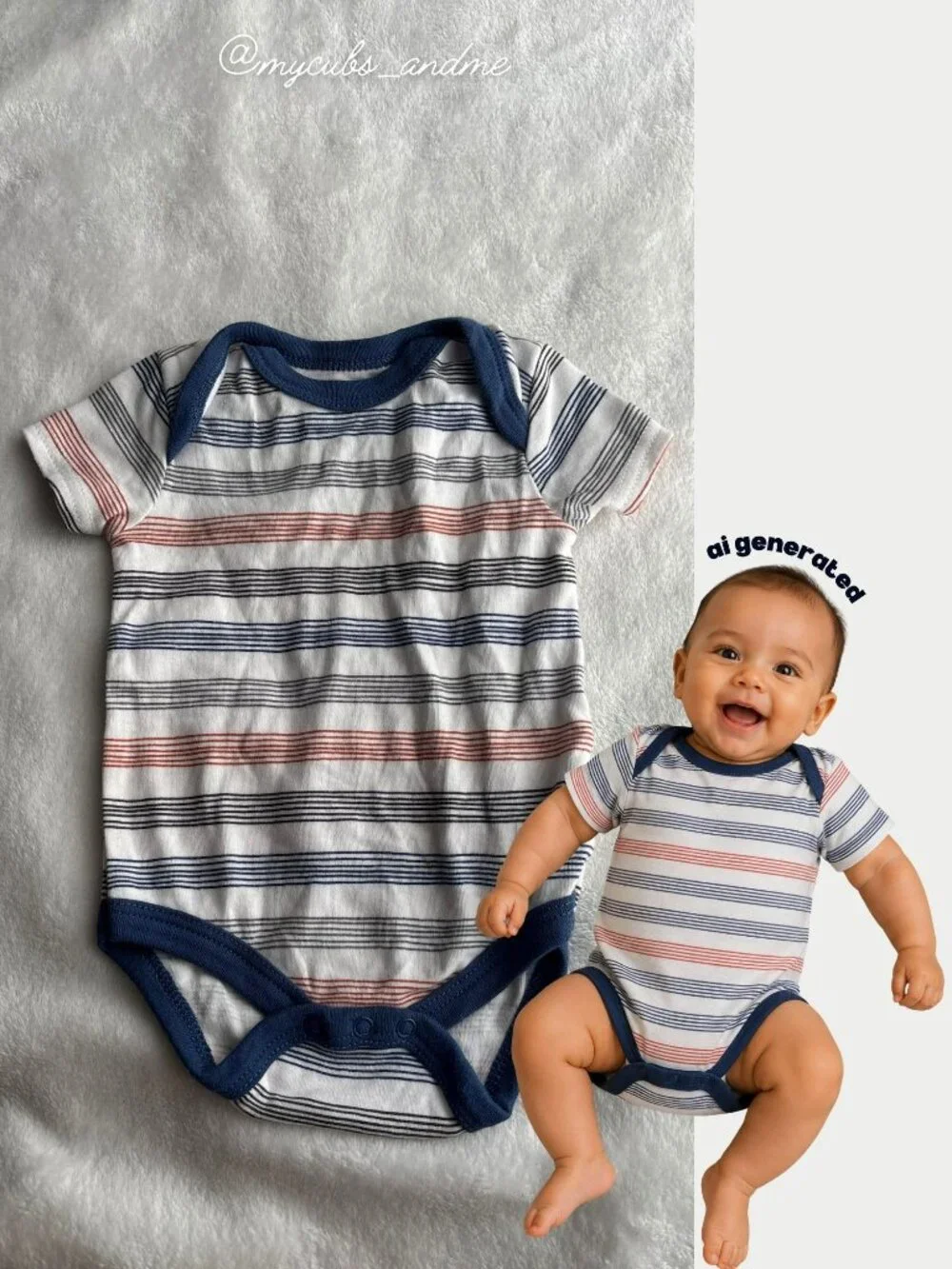 3-6M Baby Boy Onesie Bundle 5 Piece Bodysuit Lot